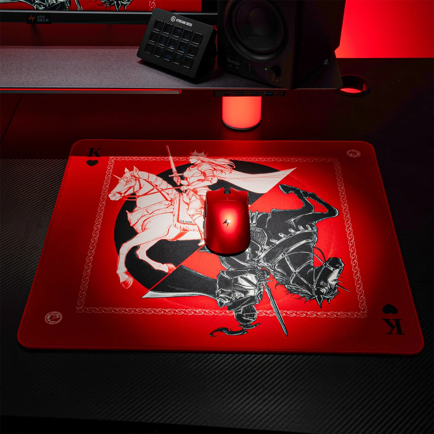 ATK Knight Zodiac Horse Limited Edition Gaming Mouse Pad - Image 5